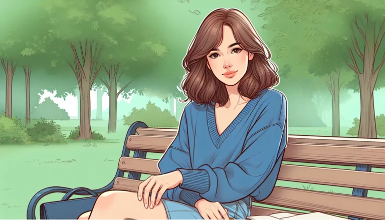 Woman in the park